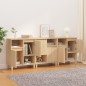 vidaXL Sideboards 3 Stk. Sonoma-Eiche 60x35x70 cm Holzwerkstoff vidaXL Sideboards 3 Stk. Sonoma-Eiche 60x35x70 cm Holzwerkstoff