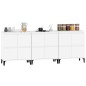 vidaXL Sideboards 3 Stk. Weiß 60x35x70 cm Holzwerkstoff vidaXL Sideboards 3 Stk. Weiß 60x35x70 cm Holzwerkstoff