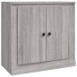 vidaXL Sideboards 3 Stk. Grau Sonoma Holzwerkstoff vidaXL Sideboards 3 Stk. Grau Sonoma Holzwerkstoff