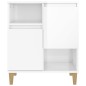 vidaXL Sideboards 2 Stk. Hochglanz-Weiß 60x35x70 cm Holzwerkstoff vidaXL Sideboards 2 Stk. Hochglanz-Weiß 60x35x70 cm Holzwerkstoff