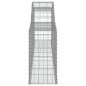 vidaXL Gabionen mit Hochbogen 17 Stk. 300x30x60/80 cm Verzinktes Eisen vidaXL Gabionen mit Hochbogen 17 Stk. 300x30x60/80 cm Verzinktes Eisen