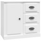 vidaXL Sideboards 2 Stk. Weiß Holzwerkstoff vidaXL Sideboards 2 Stk. Weiß Holzwerkstoff