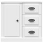vidaXL Sideboards 2 Stk. Weiß Holzwerkstoff vidaXL Sideboards 2 Stk. Weiß Holzwerkstoff