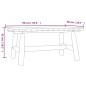 vidaXL 3-tlg. Garten-Lounge-Set Massivholz Fichte vidaXL 3-tlg. Garten-Lounge-Set Massivholz Fichte