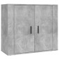 vidaXL Highboard Betongrau Holzwerkstoff vidaXL Highboard Betongrau Holzwerkstoff