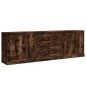 vidaXL Sideboards 3 Stk. Räuchereiche Holzwerkstoff vidaXL Sideboards 3 Stk. Räuchereiche Holzwerkstoff