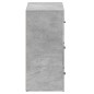 vidaXL Sideboards 2 Stk. Betongrau Holzwerkstoff vidaXL Sideboards 2 Stk. Betongrau Holzwerkstoff