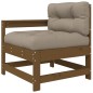 vidaXL 7-tlg. Garten-Lounge-Set mit Kissen Honigbraun Massivholz vidaXL 7-tlg. Garten-Lounge-Set mit Kissen Honigbraun Massivholz