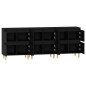 vidaXL Sideboards 3 Stk. Schwarz 60x35x70 cm Holzwerkstoff vidaXL Sideboards 3 Stk. Schwarz 60x35x70 cm Holzwerkstoff