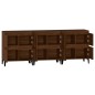 vidaXL Sideboards 3 Stk. Braun Eichen-Optik 60x35x70 cm Holzwerkstoff vidaXL Sideboards 3 Stk. Braun Eichen-Optik 60x35x70 cm Holzwerkstoff