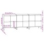 vidaXL Sideboards 3 Stk. Braun Eichen-Optik 60x35x70 cm Holzwerkstoff vidaXL Sideboards 3 Stk. Braun Eichen-Optik 60x35x70 cm Holzwerkstoff