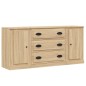 vidaXL Sideboards 3 Stk. Sonoma-Eiche Holzwerkstoff vidaXL Sideboards 3 Stk. Sonoma-Eiche Holzwerkstoff