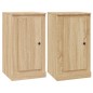vidaXL Sideboards 3 Stk. Sonoma-Eiche Holzwerkstoff vidaXL Sideboards 3 Stk. Sonoma-Eiche Holzwerkstoff