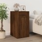 vidaXL Schreibtisch mit Stauraum Braun Eichen-Optik Holzwerkstoff vidaXL Schreibtisch mit Stauraum Braun Eichen-Optik Holzwerkstoff