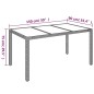 vidaXL 5-tlg. Garten-Essgruppe mit Kissen Schwarz Poly Rattan vidaXL 5-tlg. Garten-Essgruppe mit Kissen Schwarz Poly Rattan