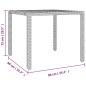 vidaXL 5-tlg. Garten-Essgruppe mit Kissen Schwarz Poly Rattan vidaXL 5-tlg. Garten-Essgruppe mit Kissen Schwarz Poly Rattan