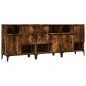 vidaXL Sideboards 3 Stk. Räuchereiche 60x35x70 cm Holzwerkstoff vidaXL Sideboards 3 Stk. Räuchereiche 60x35x70 cm Holzwerkstoff