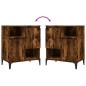 vidaXL Sideboards 3 Stk. Räuchereiche 60x35x70 cm Holzwerkstoff vidaXL Sideboards 3 Stk. Räuchereiche 60x35x70 cm Holzwerkstoff