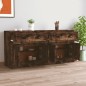 vidaXL Sideboards 2 Stk. Räuchereiche Holzwerkstoff vidaXL Sideboards 2 Stk. Räuchereiche Holzwerkstoff