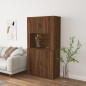 vidaXL Highboard Braun Eichen-Optik Holzwerkstoff vidaXL Highboard Braun Eichen-Optik Holzwerkstoff