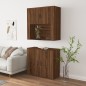 vidaXL Highboard Braun Eichen-Optik Holzwerkstoff vidaXL Highboard Braun Eichen-Optik Holzwerkstoff