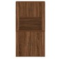 vidaXL Highboard Braun Eichen-Optik Holzwerkstoff vidaXL Highboard Braun Eichen-Optik Holzwerkstoff