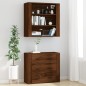 vidaXL Highboard Braun Eichen-Optik Holzwerkstoff vidaXL Highboard Braun Eichen-Optik Holzwerkstoff