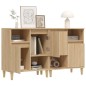 vidaXL Sideboards 2 Stk. Sonoma-Eiche 60x35x70 cm Holzwerkstoff vidaXL Sideboards 2 Stk. Sonoma-Eiche 60x35x70 cm Holzwerkstoff