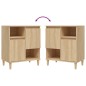 vidaXL Sideboards 2 Stk. Sonoma-Eiche 60x35x70 cm Holzwerkstoff vidaXL Sideboards 2 Stk. Sonoma-Eiche 60x35x70 cm Holzwerkstoff