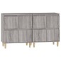 vidaXL Sideboards 2 Stk. Grau Sonoma 60x35x70 cm Holzwerkstoff vidaXL Sideboards 2 Stk. Grau Sonoma 60x35x70 cm Holzwerkstoff