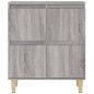 vidaXL Sideboards 2 Stk. Grau Sonoma 60x35x70 cm Holzwerkstoff vidaXL Sideboards 2 Stk. Grau Sonoma 60x35x70 cm Holzwerkstoff
