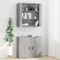 vidaXL Highboard Grau Sonoma Holzwerkstoff vidaXL Highboard Grau Sonoma Holzwerkstoff