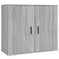 vidaXL Highboard Grau Sonoma Holzwerkstoff vidaXL Highboard Grau Sonoma Holzwerkstoff