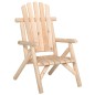 vidaXL 4-tlg. Garten-Lounge-Set Massivholz Fichte vidaXL 4-tlg. Garten-Lounge-Set Massivholz Fichte