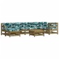 vidaXL 8-tlg. Garten-Lounge-Set mit Kissen Imprägniertes Kiefernholz vidaXL 8-tlg. Garten-Lounge-Set mit Kissen Imprägniertes Kiefernholz
