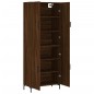 Highboard Braun Eichen-Optik 69,5x34x180 cm Holzwerkstoff Highboard Braun Eichen-Optik 69,5x34x180 cm Holzwerkstoff