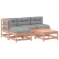 vidaXL 5-tlg. Garten-Lounge-Set mit Kissen Massivholz Douglasie vidaXL 5-tlg. Garten-Lounge-Set mit Kissen Massivholz Douglasie