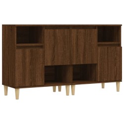 vidaXL Sideboards 2 Stk. Braun Eichen-Optik 60x35x70 cm Holzwerkstoff