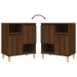 vidaXL Sideboards 2 Stk. Braun Eichen-Optik 60x35x70 cm Holzwerkstoff vidaXL Sideboards 2 Stk. Braun Eichen-Optik 60x35x70 cm Holzwerkstoff