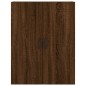 Highboard Braun Eichen-Optik 69,5x34x180 cm Holzwerkstoff Highboard Braun Eichen-Optik 69,5x34x180 cm Holzwerkstoff
