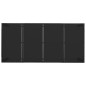 vidaXL 9-tlg. Garten-Essgruppe mit Kissen Schwarz Poly Rattan vidaXL 9-tlg. Garten-Essgruppe mit Kissen Schwarz Poly Rattan