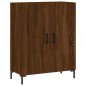 Highboard Braun Eichen-Optik 69,5x34x180 cm Holzwerkstoff Highboard Braun Eichen-Optik 69,5x34x180 cm Holzwerkstoff