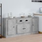 vidaXL Sideboards 3 Stk. Betongrau Holzwerkstoff vidaXL Sideboards 3 Stk. Betongrau Holzwerkstoff