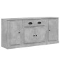 vidaXL Sideboards 3 Stk. Betongrau Holzwerkstoff vidaXL Sideboards 3 Stk. Betongrau Holzwerkstoff