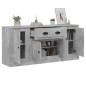 vidaXL Sideboards 3 Stk. Betongrau Holzwerkstoff vidaXL Sideboards 3 Stk. Betongrau Holzwerkstoff