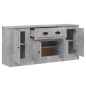 vidaXL Sideboards 3 Stk. Betongrau Holzwerkstoff vidaXL Sideboards 3 Stk. Betongrau Holzwerkstoff