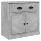 vidaXL Sideboards 3 Stk. Betongrau Holzwerkstoff vidaXL Sideboards 3 Stk. Betongrau Holzwerkstoff