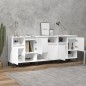 vidaXL Sideboards 3 Stk. Weiß 60x35x70 cm Holzwerkstoff vidaXL Sideboards 3 Stk. Weiß 60x35x70 cm Holzwerkstoff