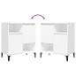 vidaXL Sideboards 3 Stk. Weiß 60x35x70 cm Holzwerkstoff vidaXL Sideboards 3 Stk. Weiß 60x35x70 cm Holzwerkstoff