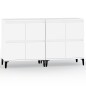 vidaXL Sideboards 2 Stk. Weiß 60x35x70 cm Holzwerkstoff vidaXL Sideboards 2 Stk. Weiß 60x35x70 cm Holzwerkstoff